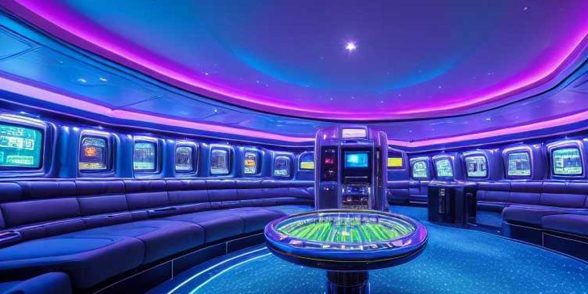 The virtual casino's internet-based slot emporium