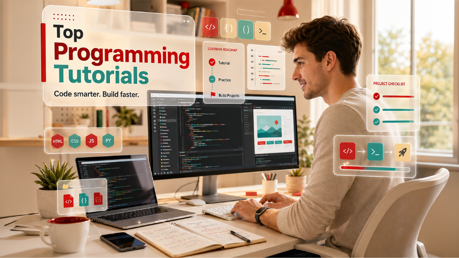 15 Top Programming Tutorials to Learn Coding Faster